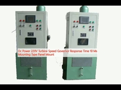 DC-vermogen 220V Turbine-snelheidsregelaar Reactietijd 10 Ms Montage-type Panel-montage
