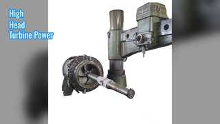 Turbine met hoge kop, 1400 kW roestvrij staalvermogen