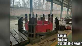 Kaplan Hydroturbine Efficiënte energieopwekking