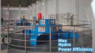Waterkrachtturbine Maximaal rendement 6-20KV