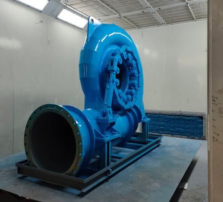 van de het Waterturbogenerator van 1.96m3 1000kw de Horizontale Hydroturbine