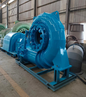Horizontale het Waterturbogenerator van Francis Hydro Turbine 500kw