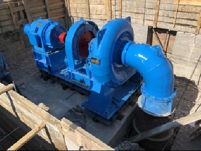 100kw verticale/Horizontale Hydrogenerator Geschatte Stroom 0.3-100m3/S