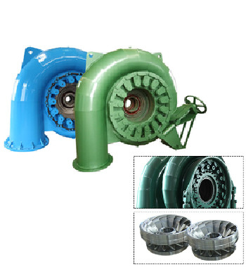 100kw verticale/Horizontale Hydrogenerator Geschatte Stroom 0.3-100m3/S