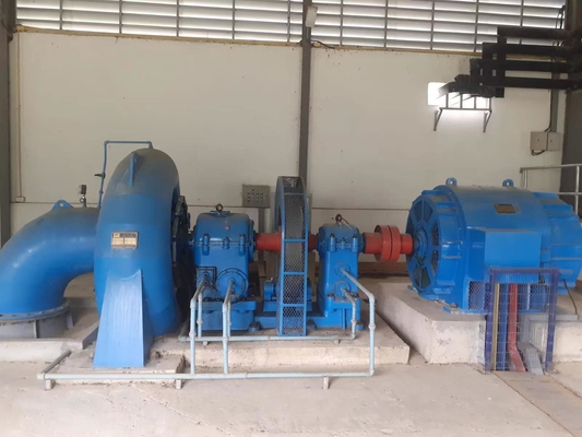 500-1500r/Min Modern Francis Turbine For-Waterkrachtpost