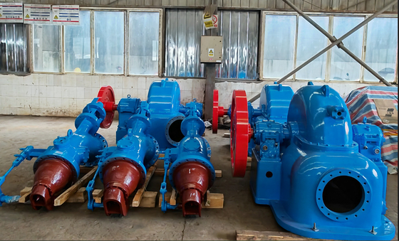 Bar van hoog rendement 90-95% de Enige/Multijet water impulse turbine inlet Druk 1-20