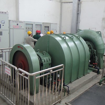 2 M3/s Inlaatstroom Francis Hydroturbine met roestvrijstalen geleidingsband