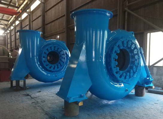 1m3/s 20m Hoofd Horizontale roestvrijstalen gids Vane Francis Hydroturbine