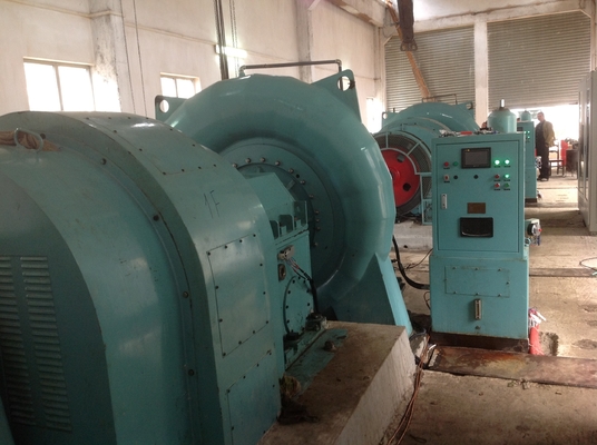 Horizontale Francis-turbine met 20-200m kop en frequentie 50HZ Francis-waterturbine