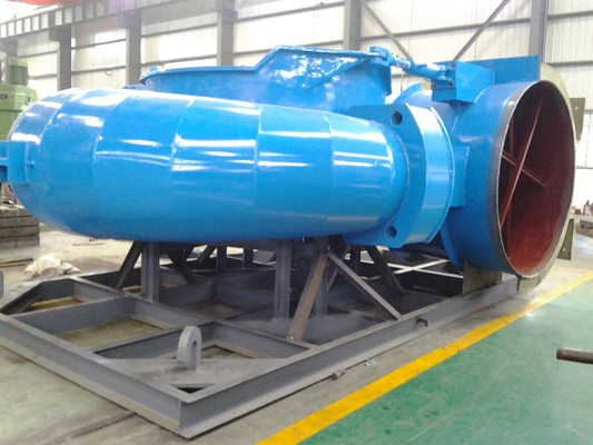 400 V waterturbinegenerator voor verticale installatie en duurzame energieopwekking