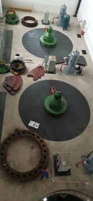 ZG20SiMn Guide Vanes Materiaal Verticale Kaplan Hydroturbine met verticale waterinlaat
