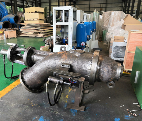 Q345-B Materiaal Pelton-waterturbine voor automatische of handmatige bediening