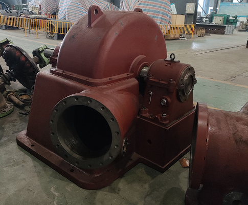 Verticale of horizontale installatie Turgo Hydro Impulsturbine met een vermogen van 1000 kW