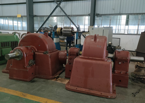 Turgo Hydro-impulsturbine met minimale milieueffecten en bedrijfssnelheid 1000 Rpm 3000 Rpm