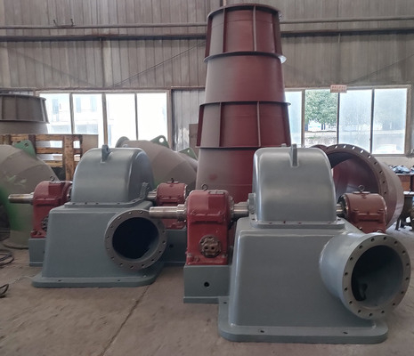Turgo Hydro-impulsturbine met minimale milieueffecten en bedrijfssnelheid 1000 Rpm 3000 Rpm