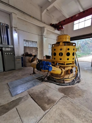 Verticale as van waterturbine van koolstofstaal voor zware machines