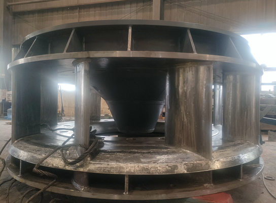 Automatische verticale waterturbine voor wateroppervlak 5m-500m Vermogen 2500 KW
