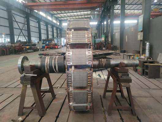 Verticale Kaplan-turbine van roestvrij staal voor een generator van 300 kW
