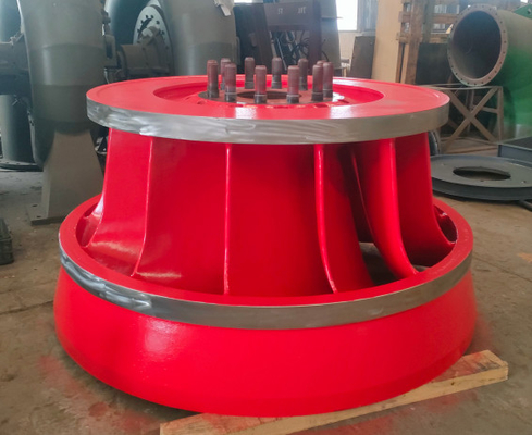 500 kW-1250 kW Uitgang Horizontale Francis Hydroturbine Francis Waterturbine Voor zware toepassingen
