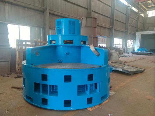 300 kW capaciteit Oliewaterkoeling 6-20KV waterturbine met roestvrij staal / gietijzer runner
