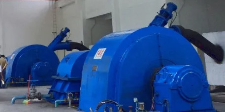 Roestvrij staal Runner materiaal Pelton Hydroturbine 2150kW Capaciteit voor lange levensduur