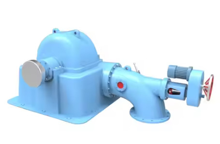 Isolatieklasse F/F Turgo-impulsturbine voor uitlaatdruk 0,5 bar 5 bar en inlaatdruk 1 bar 10 bar