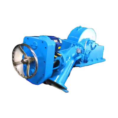 Turbinetype Pelton-waterturbine met roestvrij staal 0Cr13Ni4Mo loopmateriaal en ontwerpturbine met een ontlading van 0,385m3/s