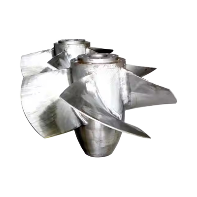 Waterhoofdbereik 100m-800m Pelton-waterturbine met een vermogen van 2150kW en ontwerptekst 0,385m3/s
