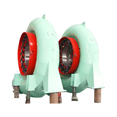 50 kW tot 5000 kW Uitgangsvermogen Francis Hydro Turbine met en 1,8 M3/s Outlet Flow Rate