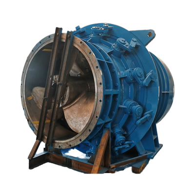 Koolstofstaal Q345 Spiraalkoffer Francis Hydroturbine Horizontale Francis Turbine