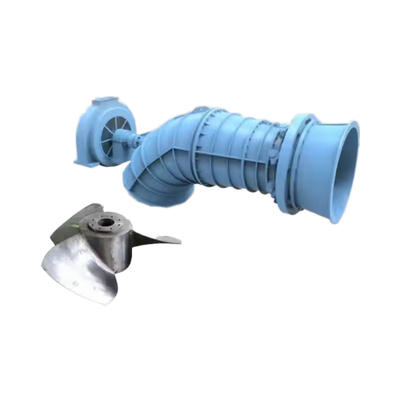 1.8 M3/s Uitlaatstroom Francis Waterturbine Ontworpen met roestvrij staal