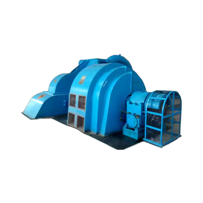 Pelton-waterturbine met een capaciteit van 2150 kW en een stabiele uitgang