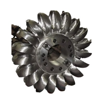 134 m Nominale waterkop Pelton waterturbine met Q235B materiaal