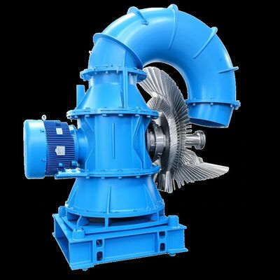 ISO-standaard roestvrijstalen hydraulische Pelton-turbine met aanpasbaar vermogen voor waterkrachtcentrales