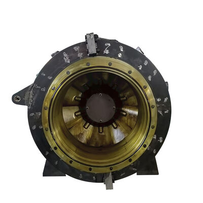 High Head Water Turbine with Stainless Steel Guide Vane 1400-2200 KW Power Range and Brushless Excitation Control System