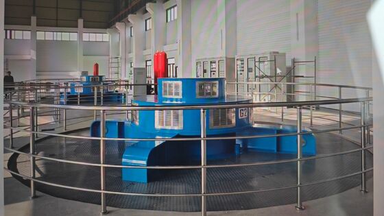 Op maat gemaakte verticale Francis-turbine voor toepassingen met een gemiddelde tot hoge kop met ongeëvenaarde betrouwbaarheid