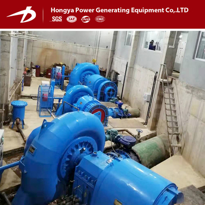 De verticale Factor van de het Systeem2000kw 0.8-0.9 Macht van Turbine Hydroelectric power