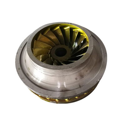 De spleet laste 0.5m Francis Turbine Runner 300KW Hoge de Turbinedelen van het Hardheidswater