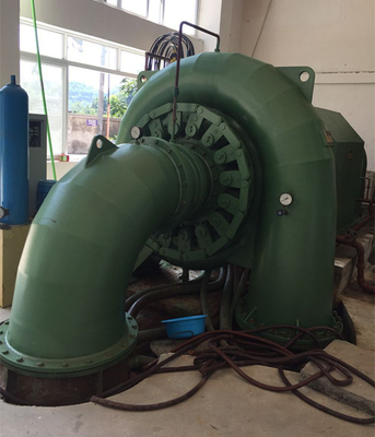 25m Agent 200kw 1.02m3/S van Water de Hoofdfrancis hydro turbine stainless steel
