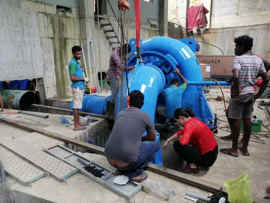 1.2m Agent Francis Hydro Turbine 1500kw Verticaal Francis Turbine