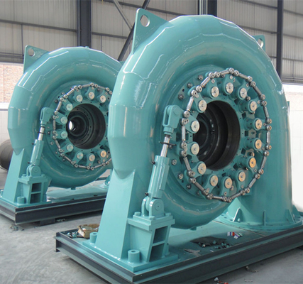 Stabiele HPP Francis Reaction Turbine Brushless 300kw voor Waterkrachtinstallaties
