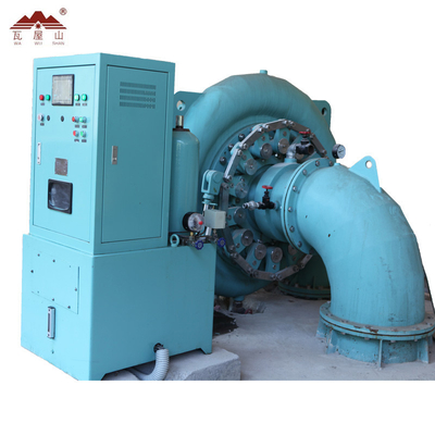 95% het Waterhoofd van efficiencyfrancis water turbine 400kw 55m