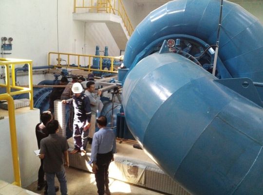 4.5MW Francis waterturbine generator