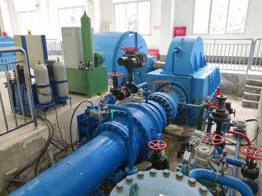 de Hydroturbine van 1500kw Pelton in Hydro Brushless Elektrische centrale 1000RPM