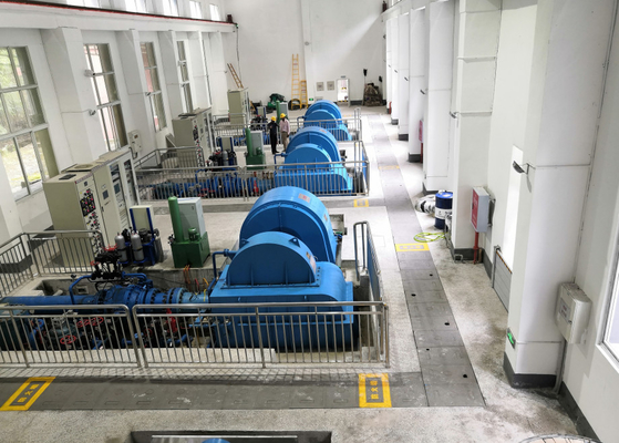 de Hydroturbine van 1500kw Pelton in Hydro Brushless Elektrische centrale 1000RPM