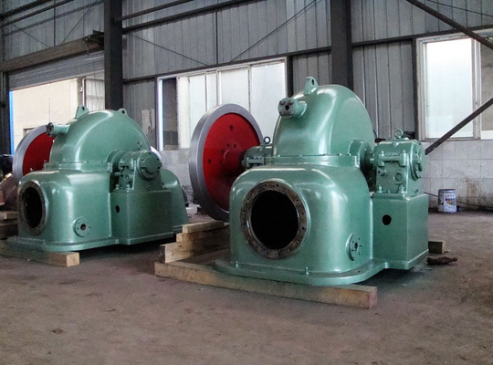1650kw impulsverticaal	Multipijp van de Pelton de Hydroturbine 6000V 750RPM