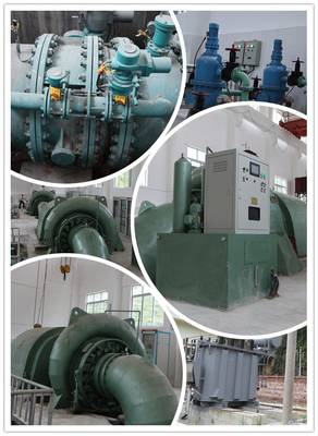 HPP Francis Turbine Generator 700kw borstelloos voor elektrische productie