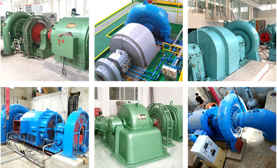 1.5m3/S Francis Hydro Turbine Generator On-Net 375rpm-1000rpm