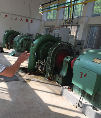 1500kw Francis Hydro Turbine Brushless Small-de Elektrische Generator van de Waterturbine