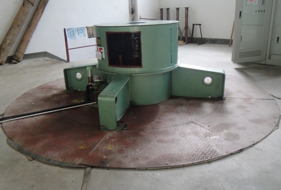 400V de verticale Hydroturbine 500kw 11m van Kaplan Water Hoofd Hoge Efficiënt regelmatig